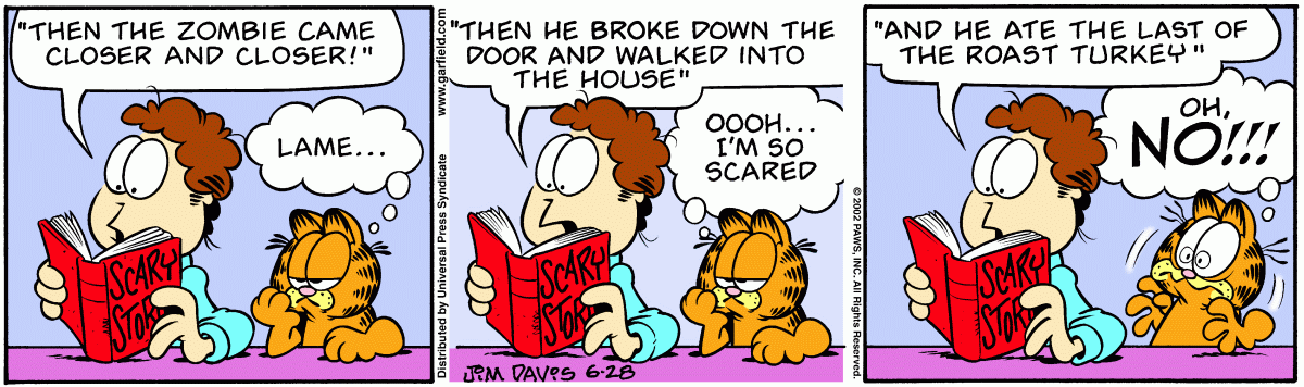 Garfield, June 28, 2002