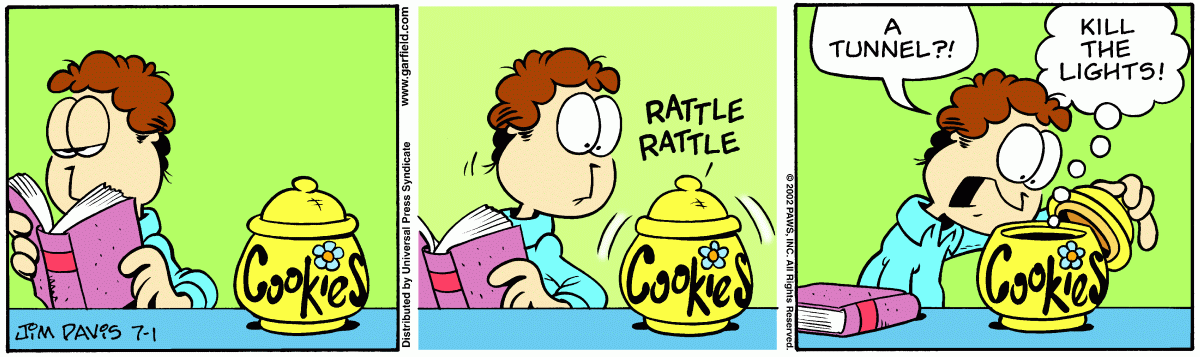 Garfield, July 1, 2002