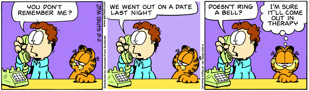 Garfield, August 2, 2002