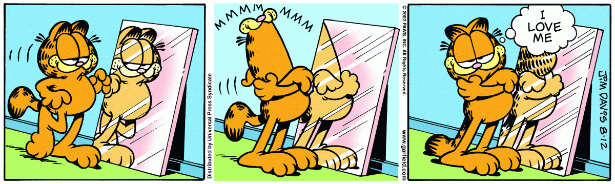 Garfield, August 12, 2002