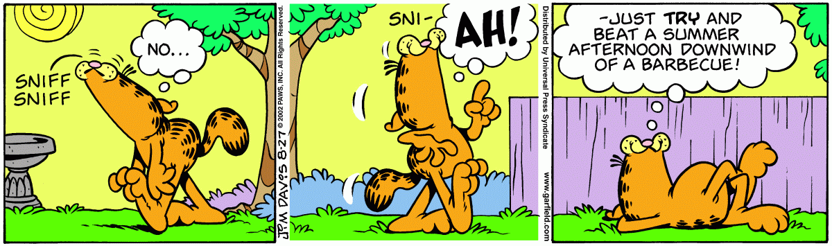Garfield, August 27, 2002