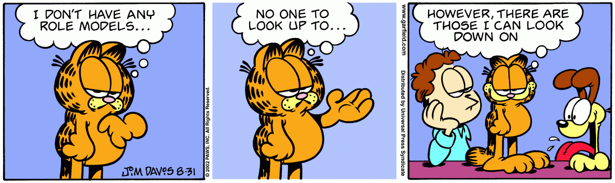 Garfield, August 31, 2002