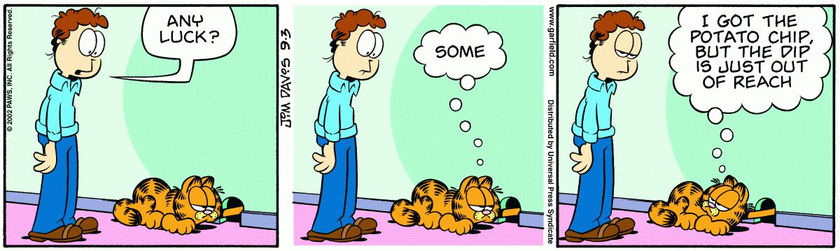 Garfield, September 3, 2002