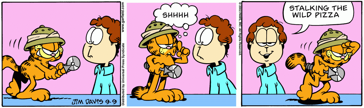 Garfield, September 9, 2002