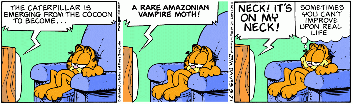 Garfield, September 21, 2002