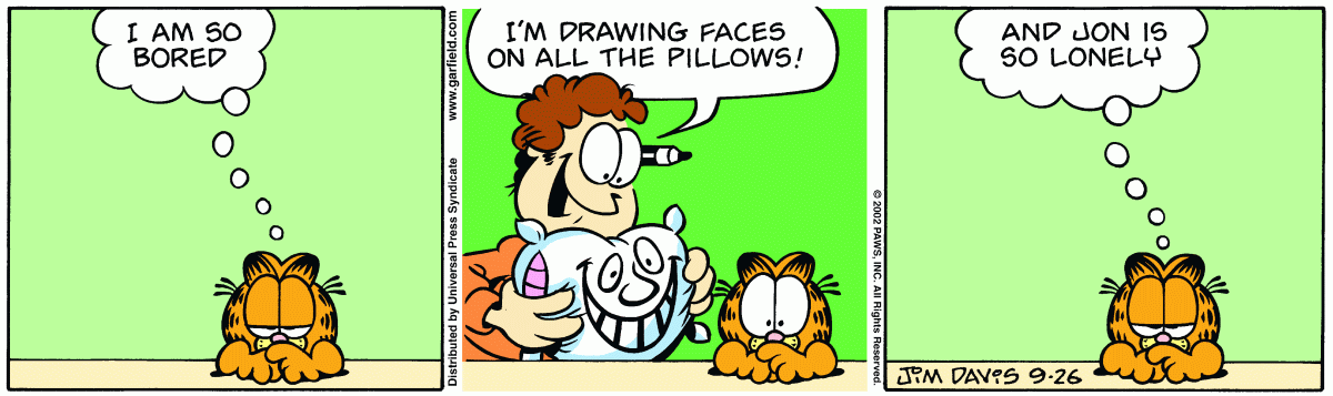 Garfield, September 26, 2002