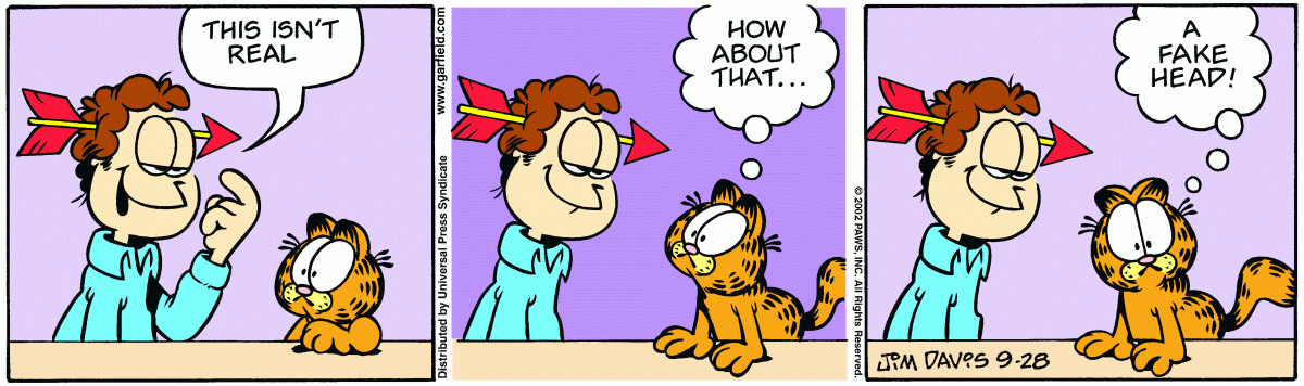 Garfield, September 28, 2002