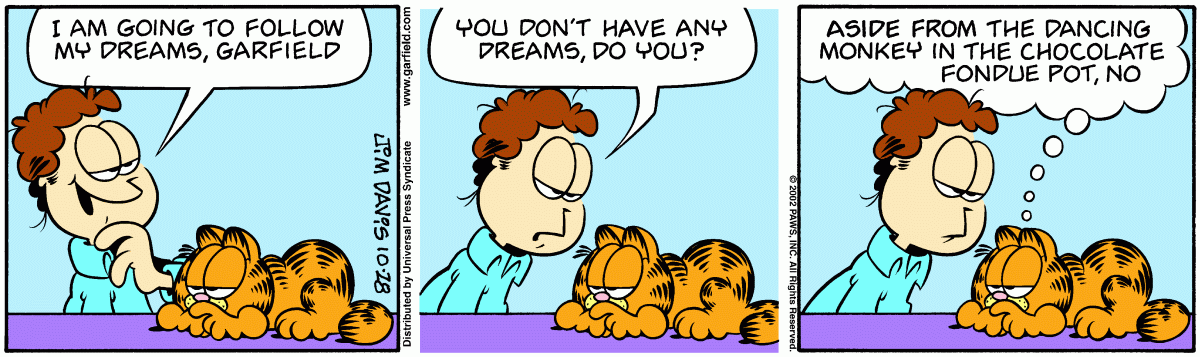 Garfield, October 28, 2002