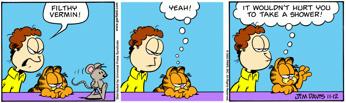 Garfield, November 12, 2002