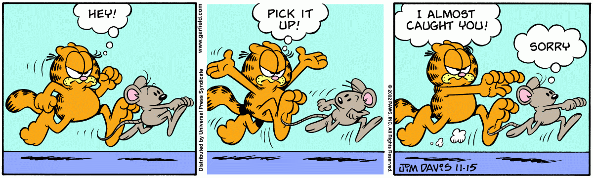 Garfield, November 15, 2002