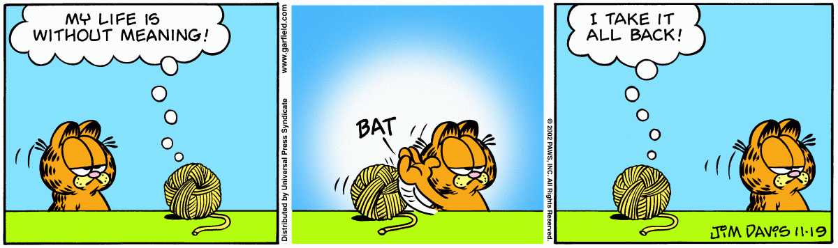 Garfield, November 19, 2002