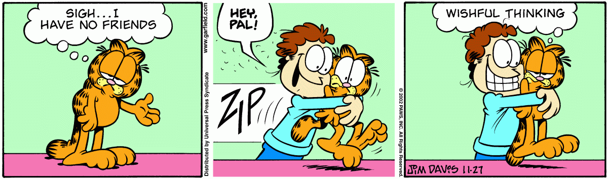 Garfield, November 27, 2002