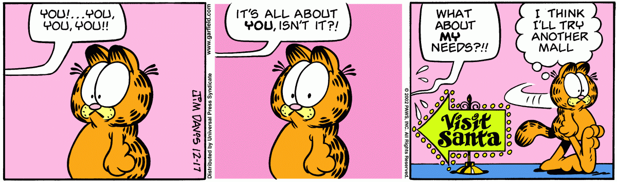 Garfield, December 17, 2002