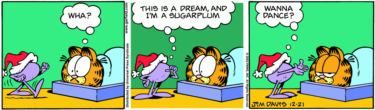 Garfield, December 21, 2002