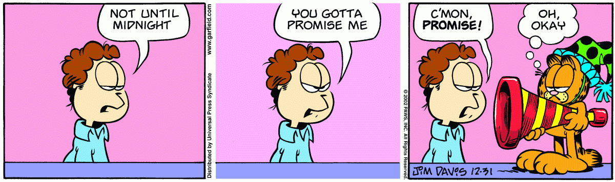 Garfield, December 31, 2002