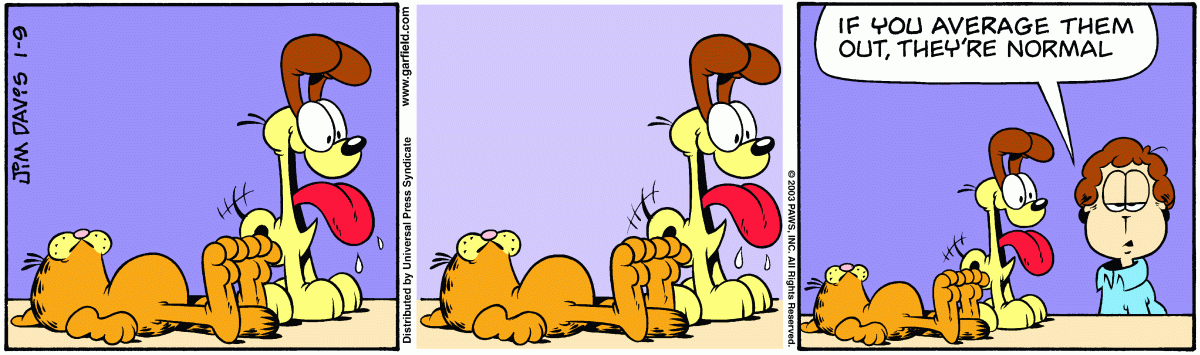 Garfield, January 9, 2003