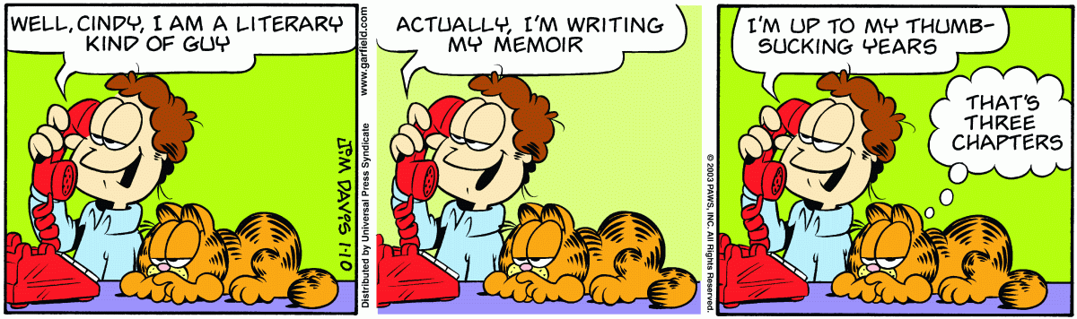 Garfield, January 10, 2003