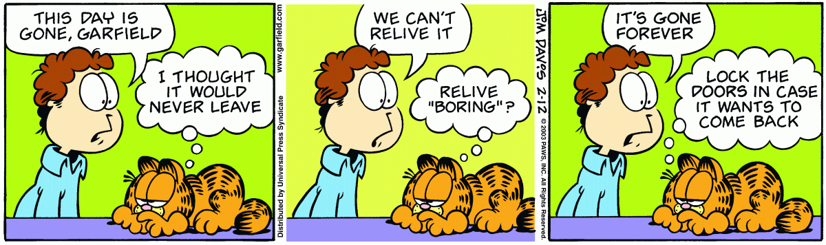 Garfield, February 12, 2003
