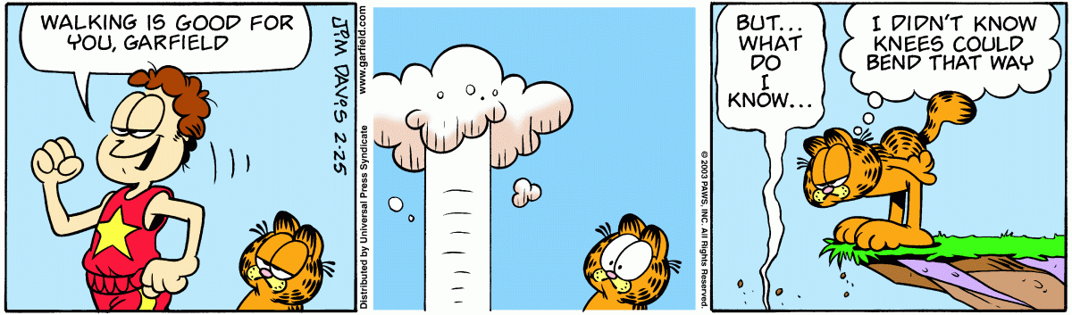 Garfield, February 25, 2003