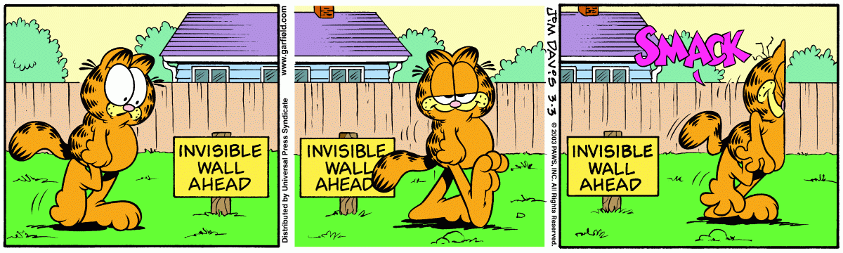 Garfield, March 3, 2003