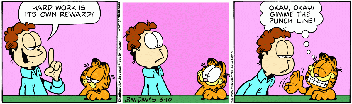 Garfield, March 10, 2003
