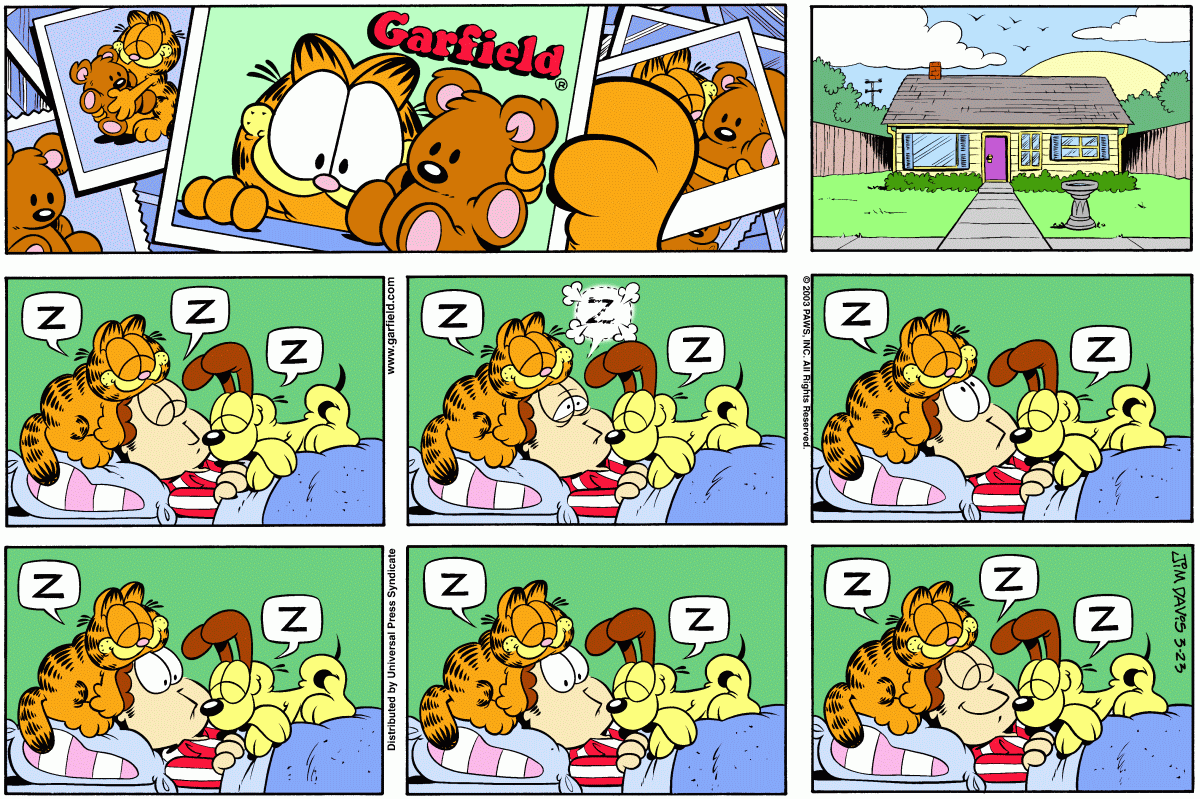 Garfield, March 23, 2003