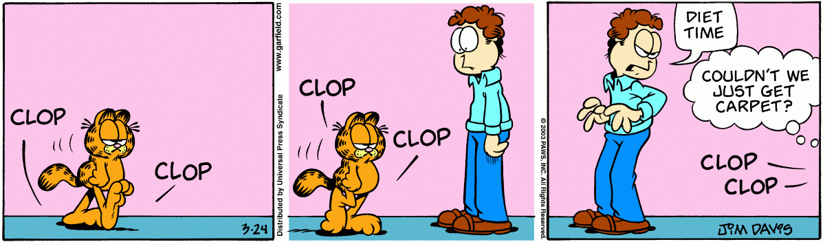 Garfield, March 24, 2003