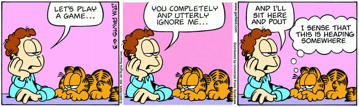 Garfield, June 3, 2003