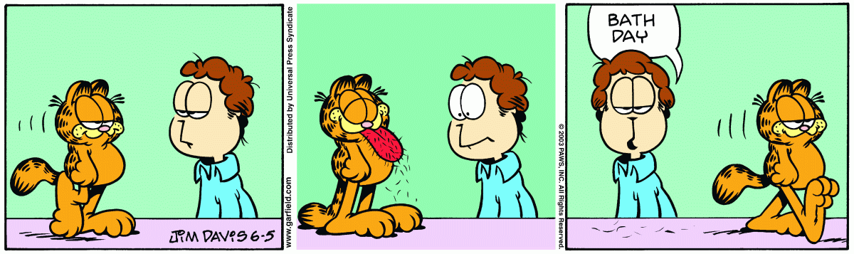 Garfield, June 5, 2003