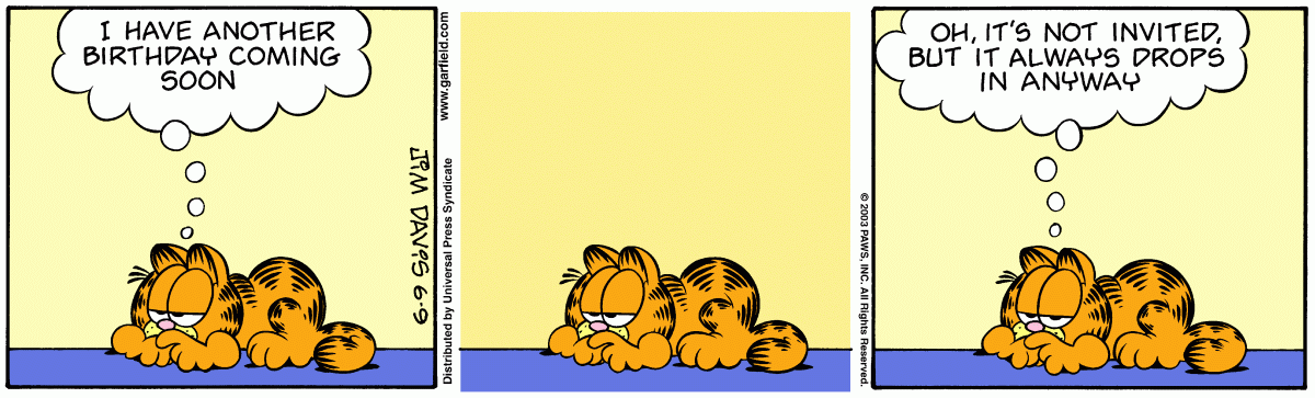 Garfield, June 9, 2003