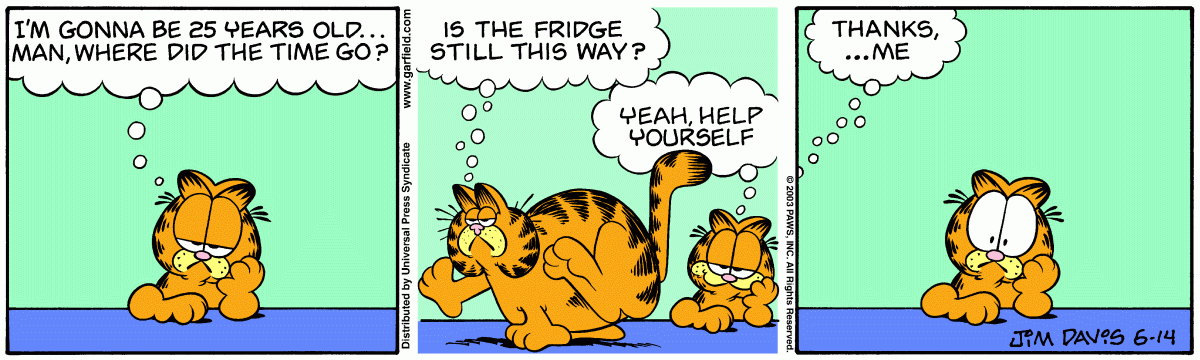 Garfield, June 14, 2003