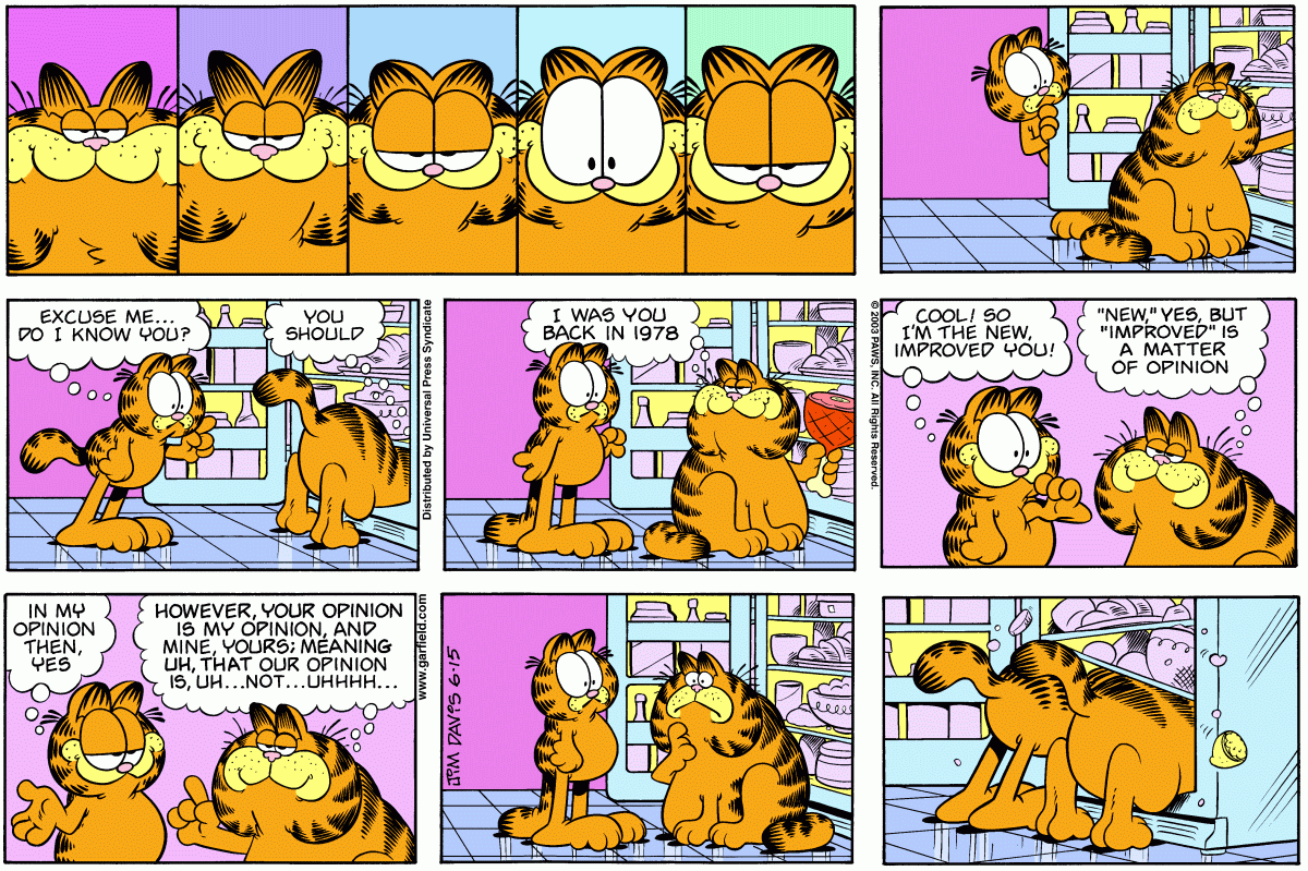 Garfield, June 15, 2003
