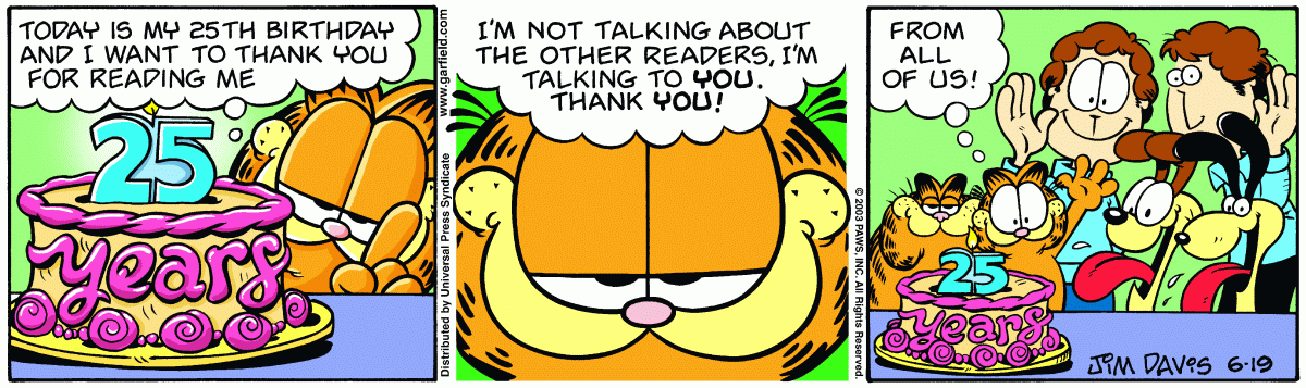 Garfield, June 19, 2003