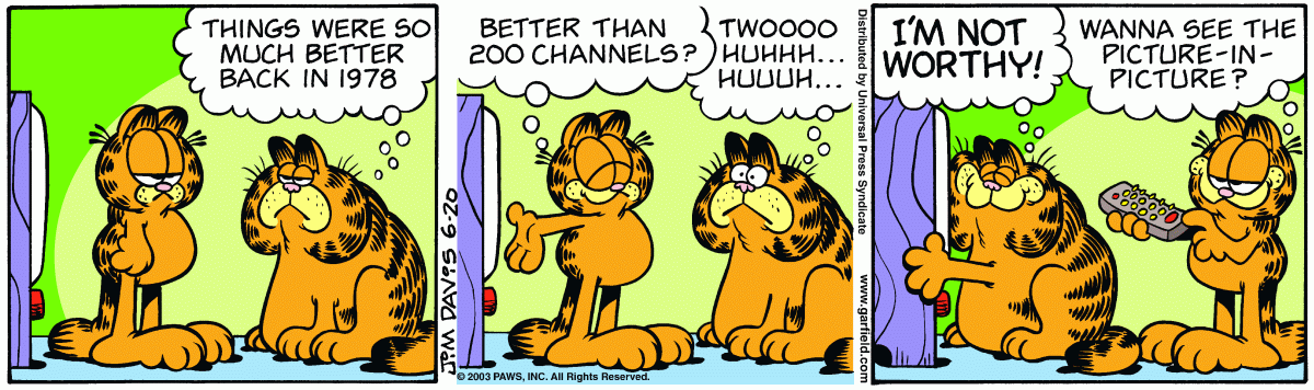 Garfield, June 20, 2003