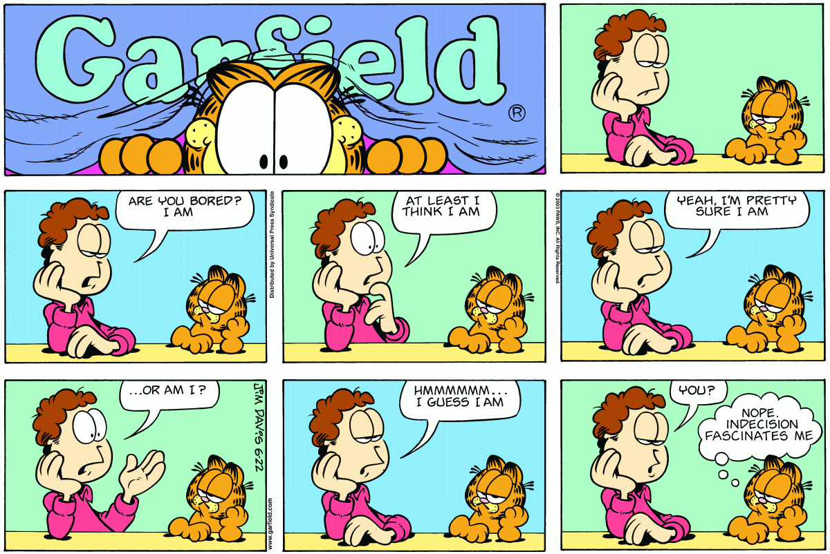 Garfield, June 22, 2003