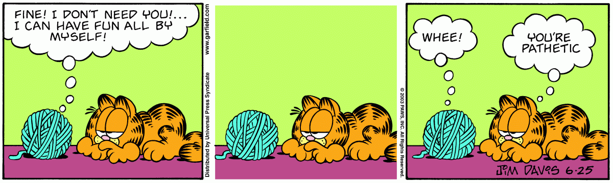 Garfield, June 25, 2003