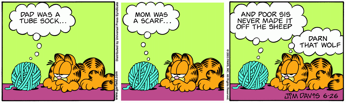 Garfield, June 26, 2003