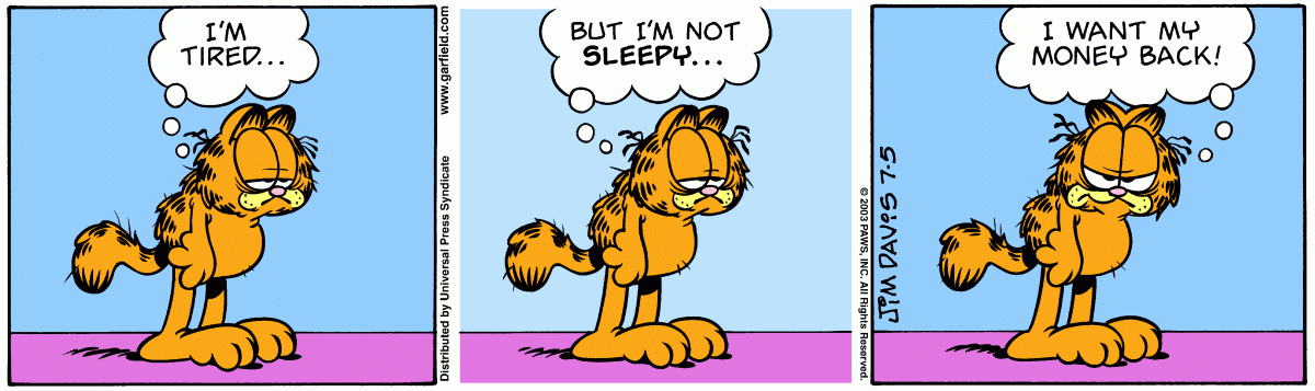 Garfield, July 5, 2003