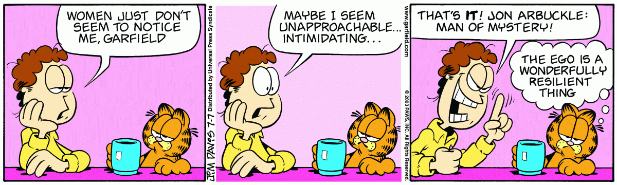 Garfield, July 7, 2003