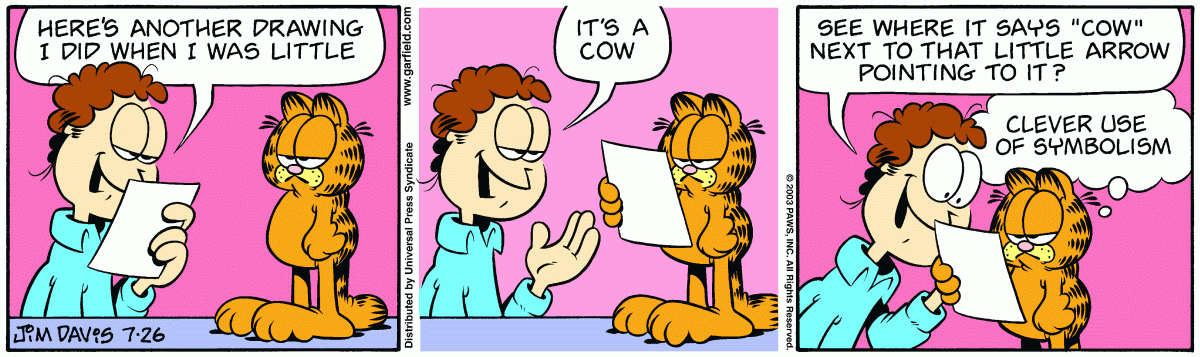 Garfield, July 26, 2003