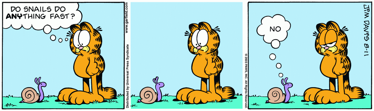 Garfield, August 11, 2003