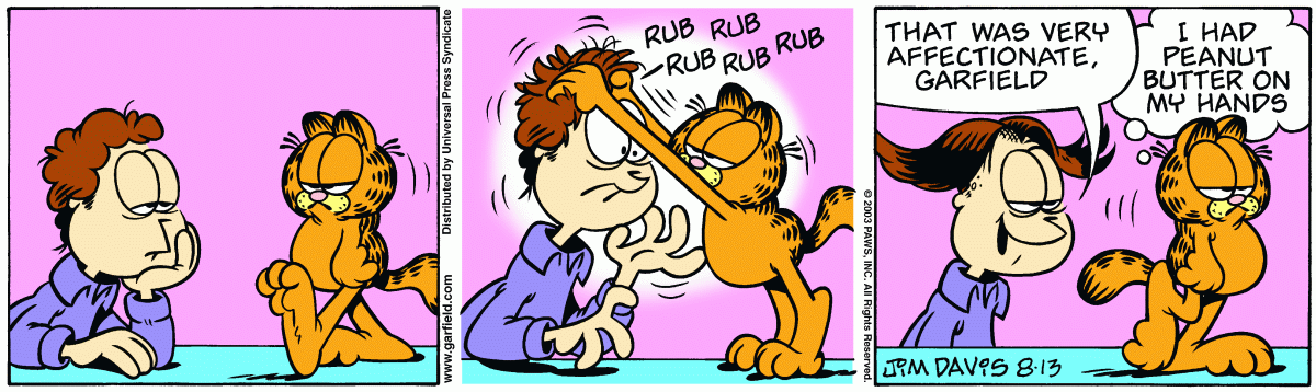 Garfield, August 13, 2003