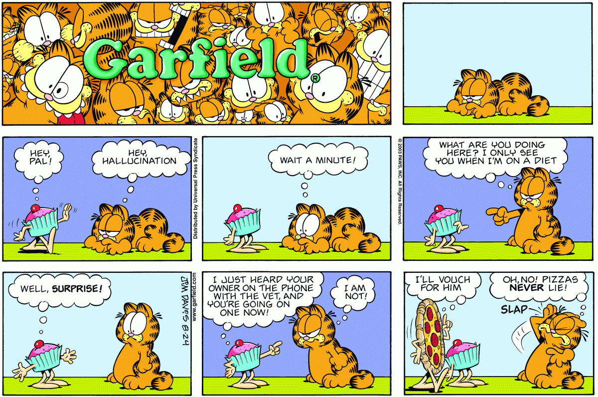 Garfield, August 24, 2003