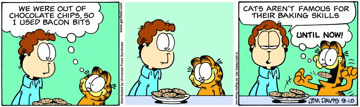Garfield, September 10, 2003