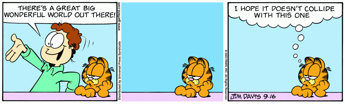Garfield, September 16, 2003