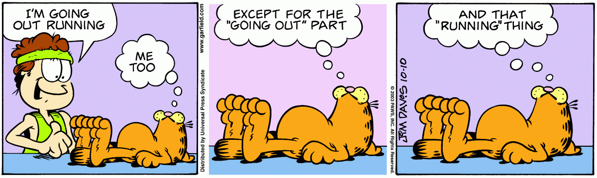 Garfield, October 10, 2003
