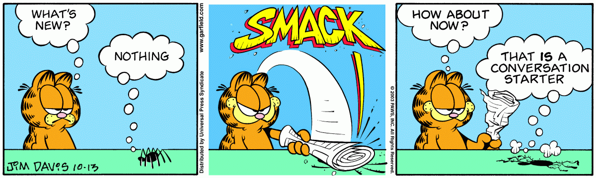 Garfield, October 13, 2003