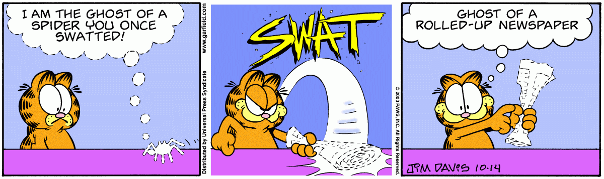 Garfield, October 14, 2003