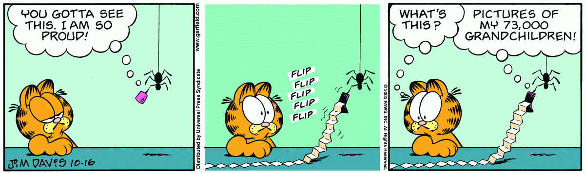 Garfield, October 16, 2003