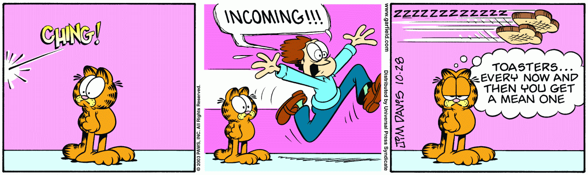 Garfield, October 28, 2003